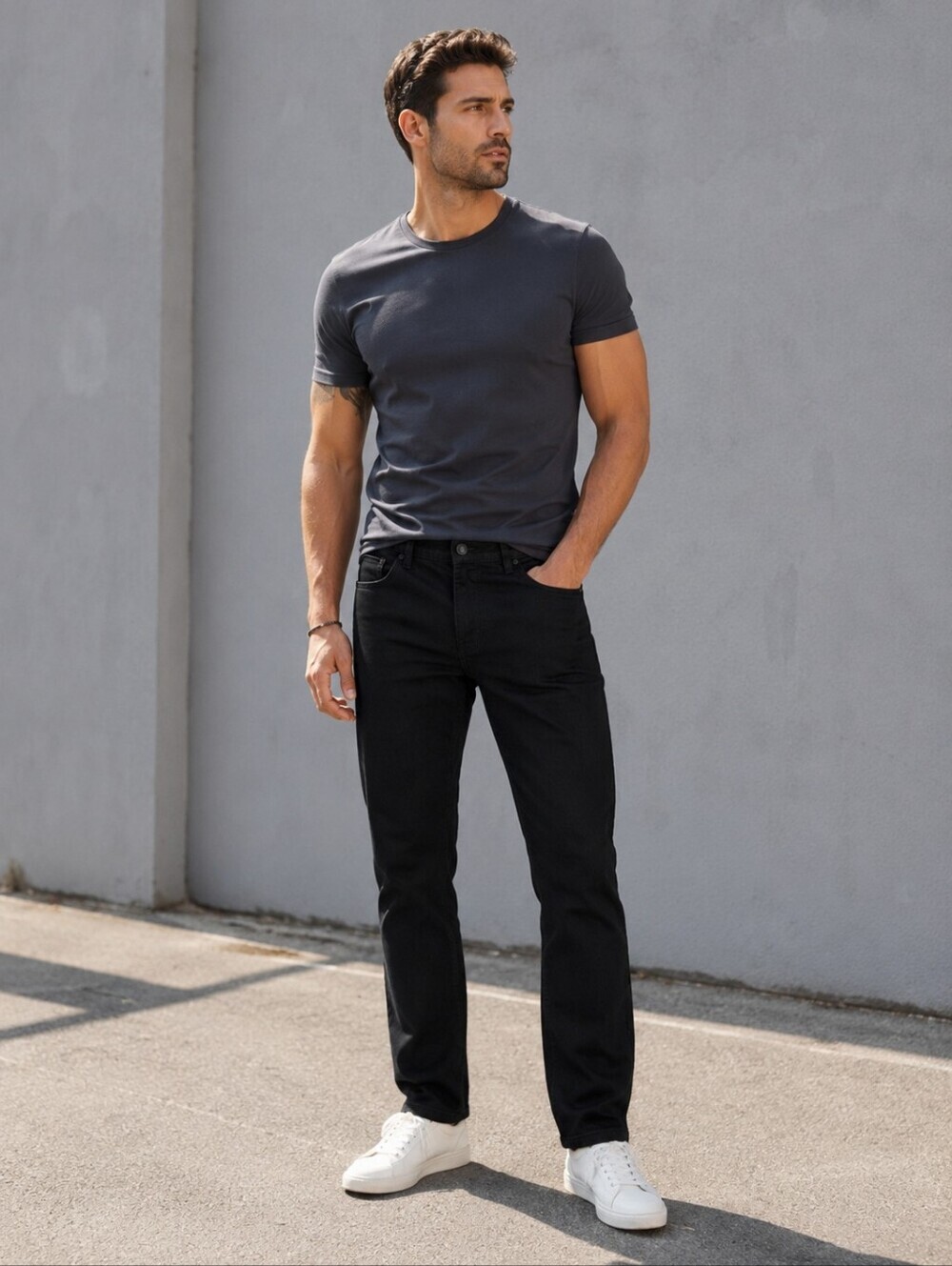 Prana Slim Fit Black Stretch Chino Pants 34x34 Organic Cotton